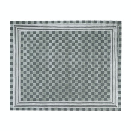 Sage Green Tonal Check 8' x 10' Rug