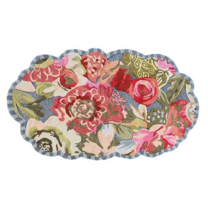 Sea Garden Floral Rug image number 1