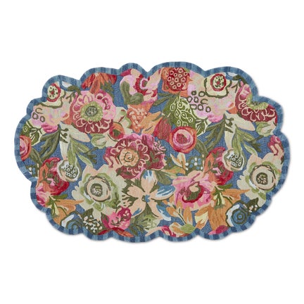 Sea Garden Floral 5' x 8' Rug