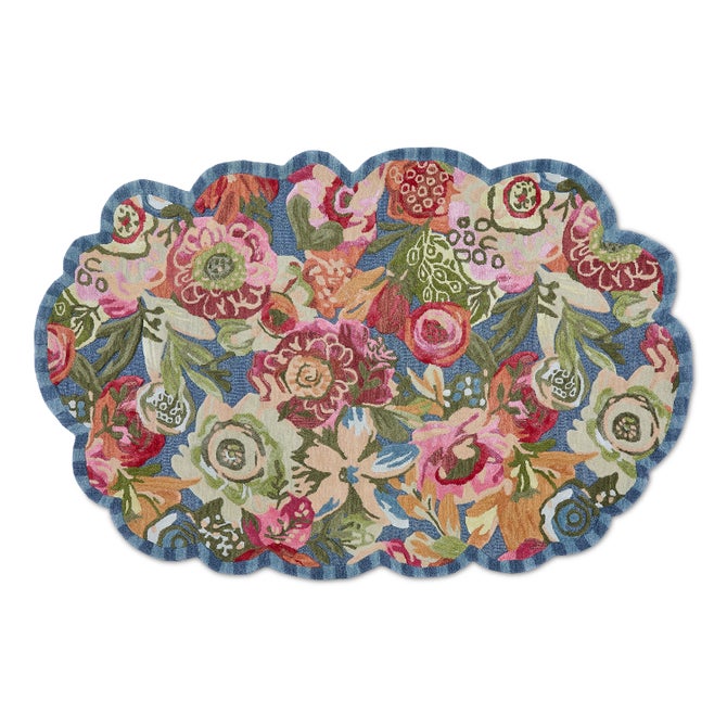 Sea Garden Floral Rug image number 2