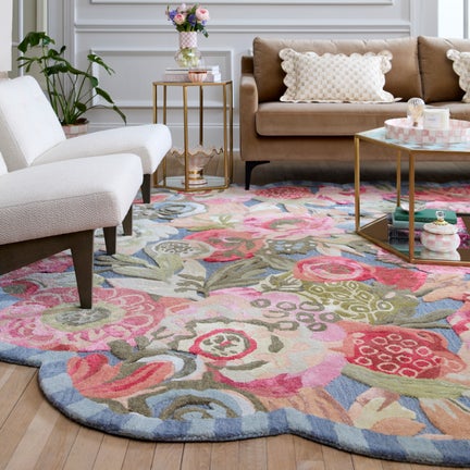 Sea Garden Floral 8' x 10' Rug