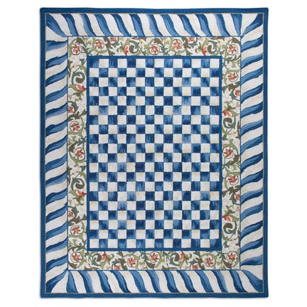 Truly Royal Check  8' x 10' Rug