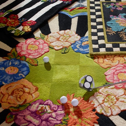 Cutting Garden 6' Round Rug