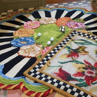 Cutting Garden 6' Round Rug