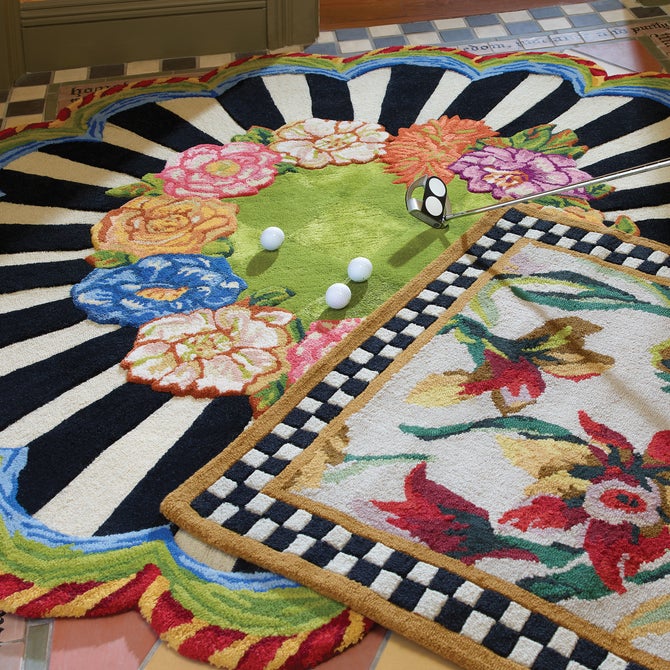 Cutting Garden 6' Round Rug image number 3