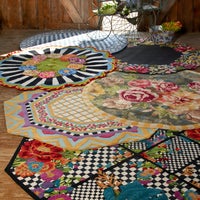 Cutting Garden 6' Round Rug