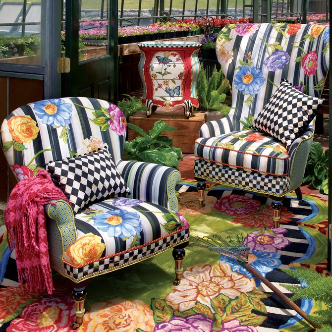 Cutting Garden 6'5" x 8' Rug image number 2