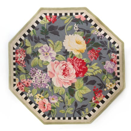 Tudor Rose 6' Octagon Rug