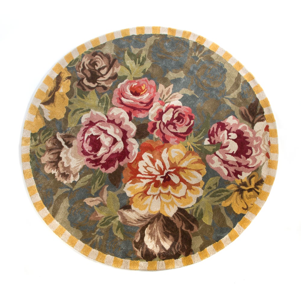 Bloomsbury Garden 6' Round Rug mackenzie-childs Panama imagen 1