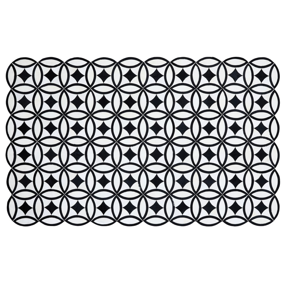 White Kyoto Hair on Hide Rug mackenzie-childs Panama imagen 1 White Kyoto Hair on Hide Rug mackenzie-childs Panama imagen 1