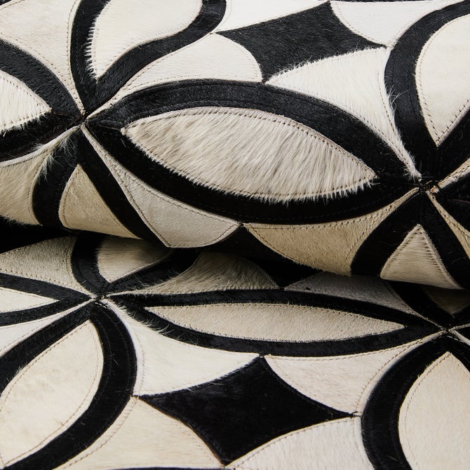 White Kyoto Hair on Hide 8' x 10' Rug image number 1