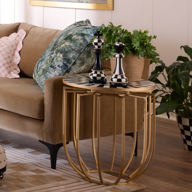 Courtly Chess Decor, Set of 2 image number 2