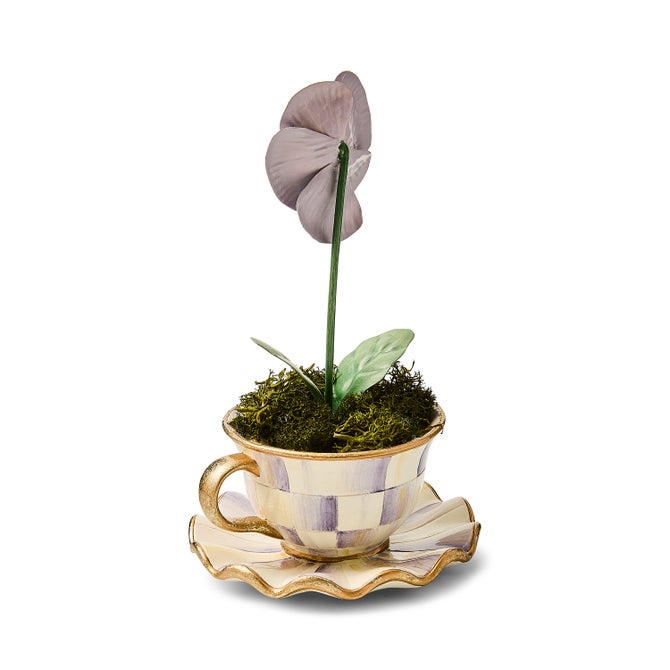 Violet Teacup Pansy image number 1