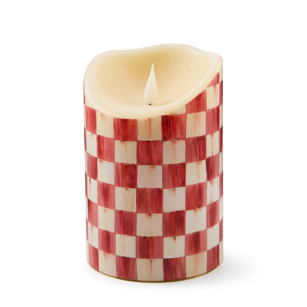 Cherry Check Flameless 6 Cherry Check Flameless 6