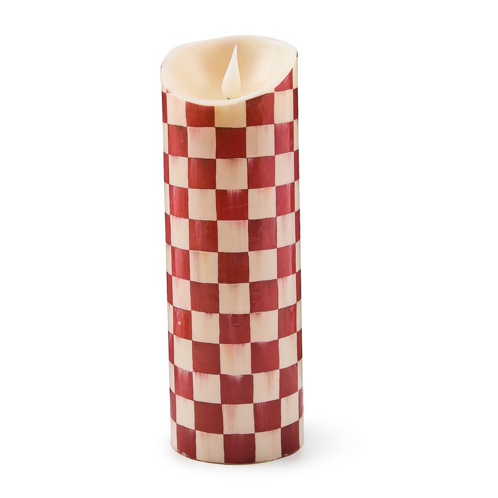 Cherry Check Flameless 9