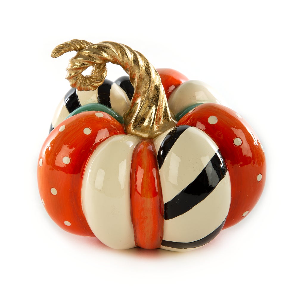 Patchwork Spice Mini Pumpkin mackenzie-childs Panama imagen 1