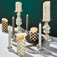 Courtly Check Flicker 5" Pillar Candle