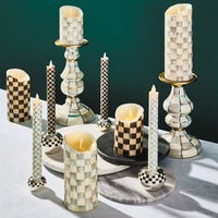 Courtly Check Flicker 7" Pillar Candle