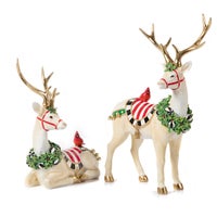 Jolly Deer - Standing - White