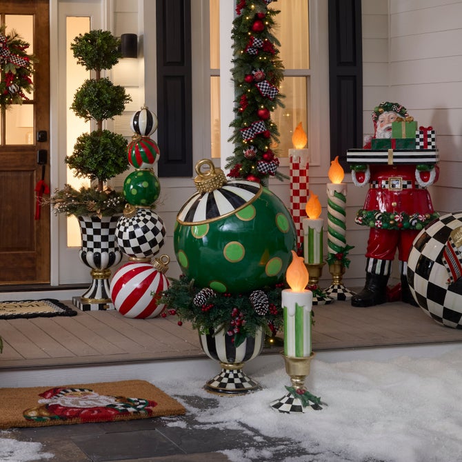 Jolly Dot Outdoor Ornament image number 2