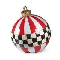 Jolly Stripe Outdoor Ornament