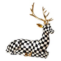 Courtly Check Outdoor Resting Deer