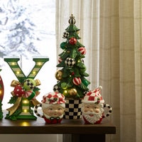 Jolly Holiday Illuminated Tree