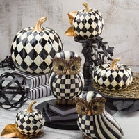 Courtly Harlequin Medium Pumpkin