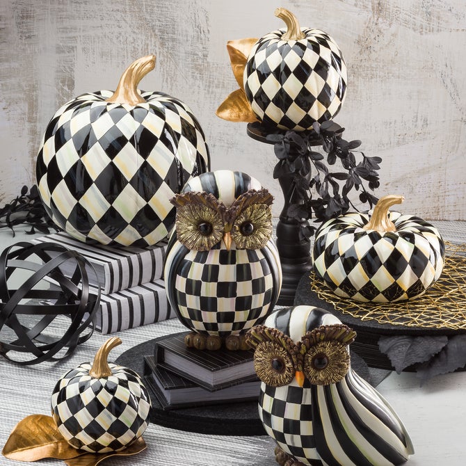 Courtly Harlequin Medium Pumpkin image number 8