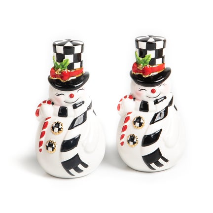 Nostalgia Snowman Salt & Pepper Set