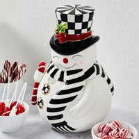 Nostalgia Snowman Cookie Jar