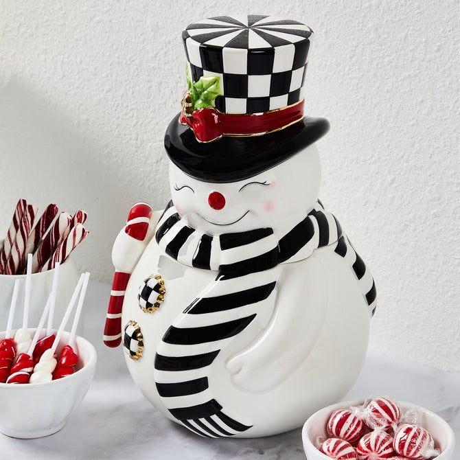 Nostalgia Snowman Cookie Jar image number 2