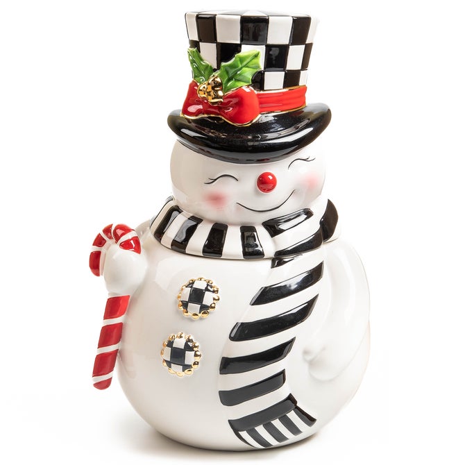 Nostalgia Snowman Cookie Jar image number 0