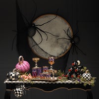 Courtly Check Glossy Mini Pumpkin