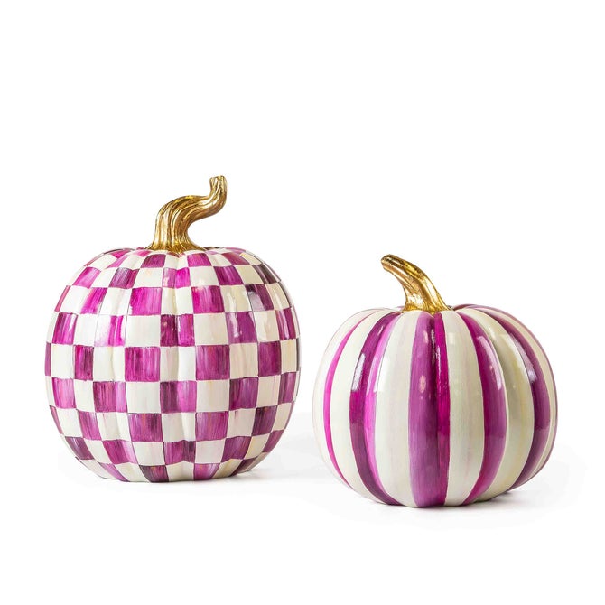 Plum Stripe Medium Pumpkin image number 2