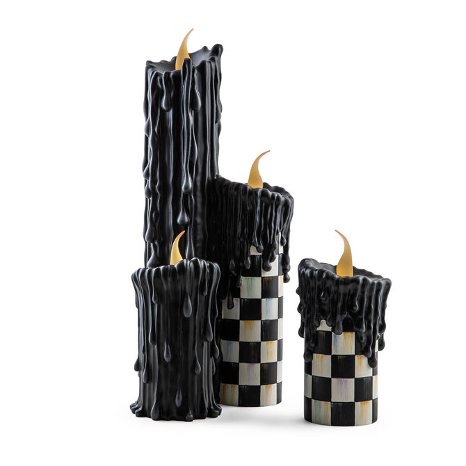 Courtly Check Melting Candle Cluster image number 3