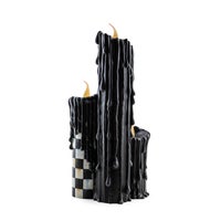 Courtly Check Melting Candle Cluster