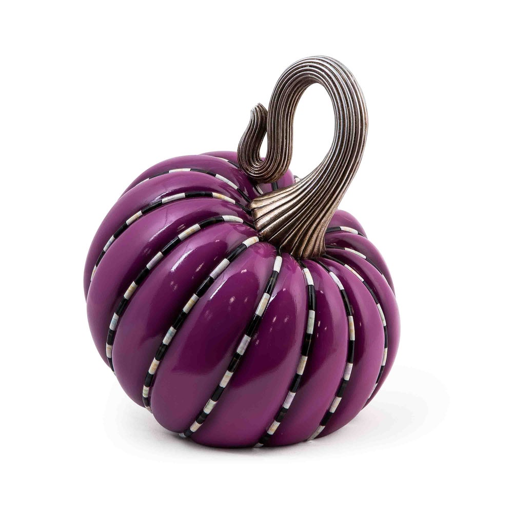 Plum Piped Pumpkin mackenzie-childs Panama imagen 1