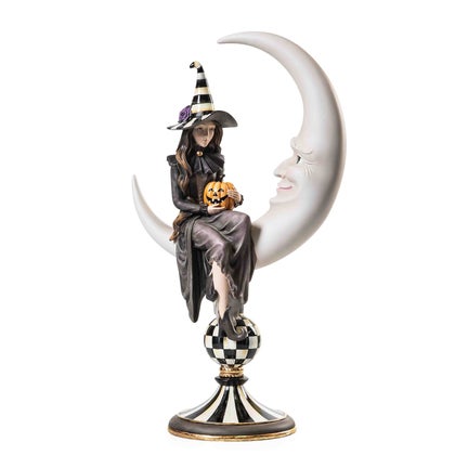 Spellbound Witch & Moon Figure