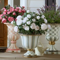 Sterling Stripe Urn