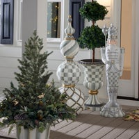 Sterling Check Trophy Topiary