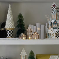 Gingerbread Illuminated Mini Houses, Set of 3