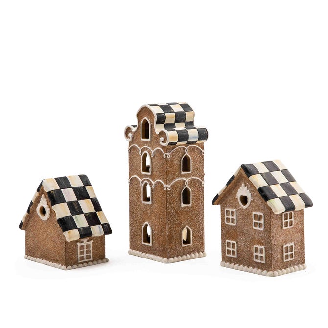 Gingerbread Illuminated Mini Houses, Set of 3 image number 5