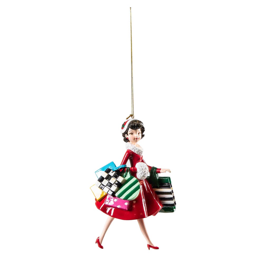 Wonderful Life Shopper Ornament mackenzie-childs Panama imagen 1
