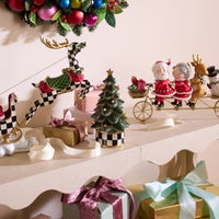 Granny Kitsch Illuminated Retro Tree