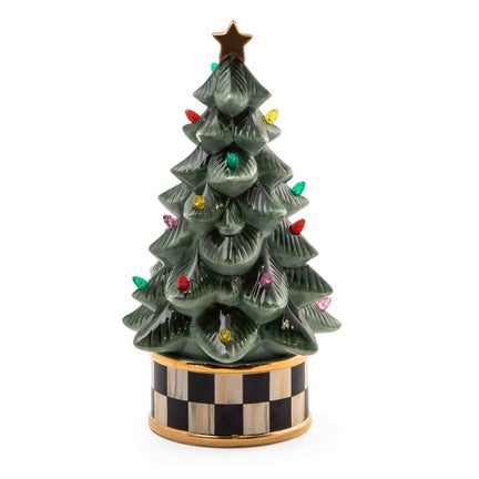 Granny Kitsch Illuminated Retro Tree