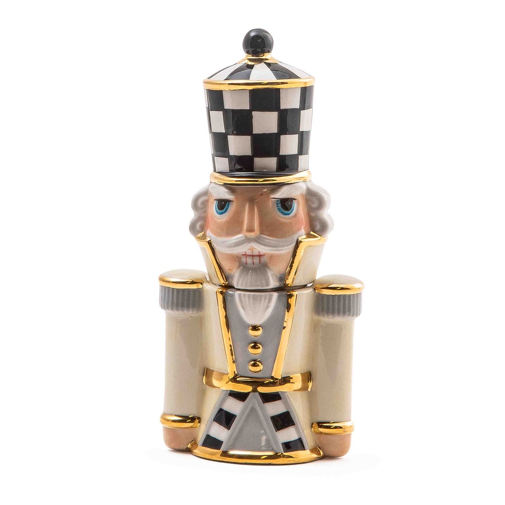 Glam Up Buckingham Nutcracker Salt & Pepper Set mackenzie-childs Panama imagen 1