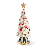 Peppermint Illuminated Icing Tree