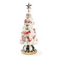 Peppermint Illuminated Icing Tree