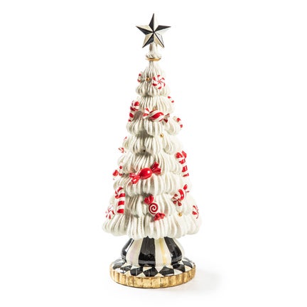 Peppermint Illuminated Icing Tree
